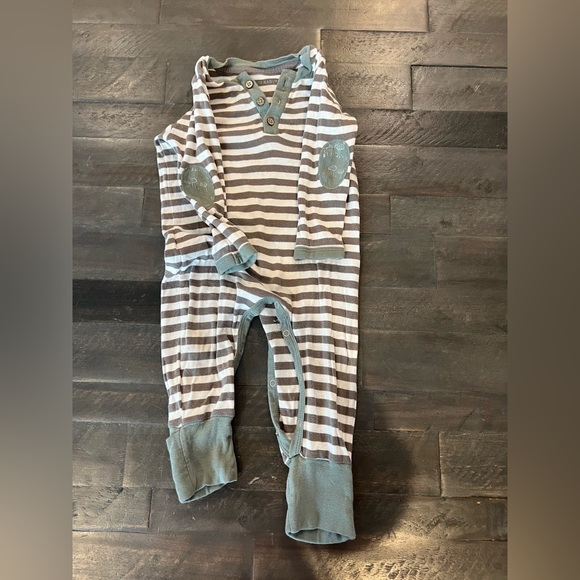 Burt's Bees Baby Other - 5/$10 Burt‘s bees one piece long sleeve outfit 12 month